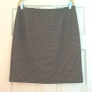 J.Jill Striped Pull-on Skirt